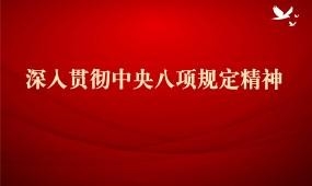 深入贯彻中央八项规定学习教育